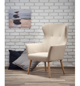 COTTO leisure chair, color: beige