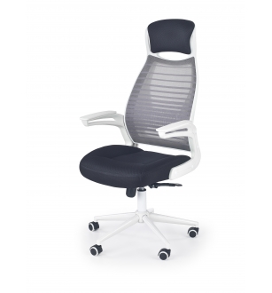 FRANKLIN office chair, color: black / white / grey