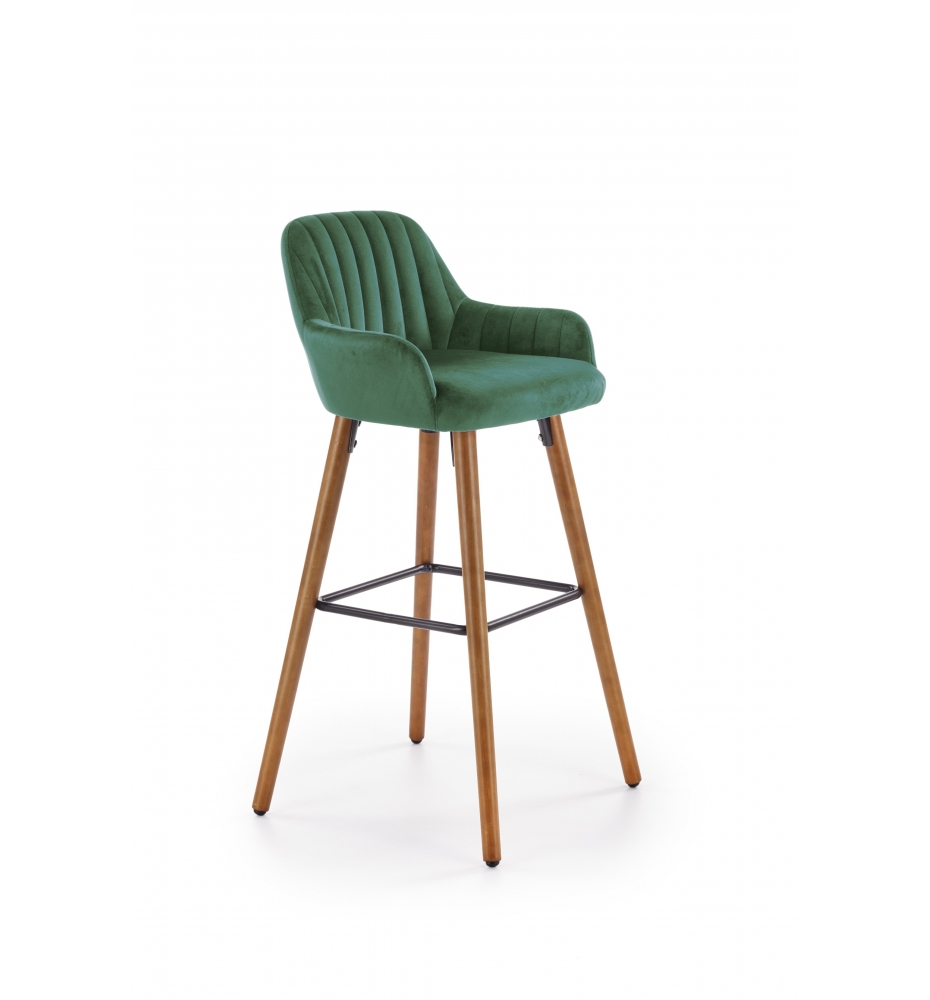 H93 bar stool, color: dark green