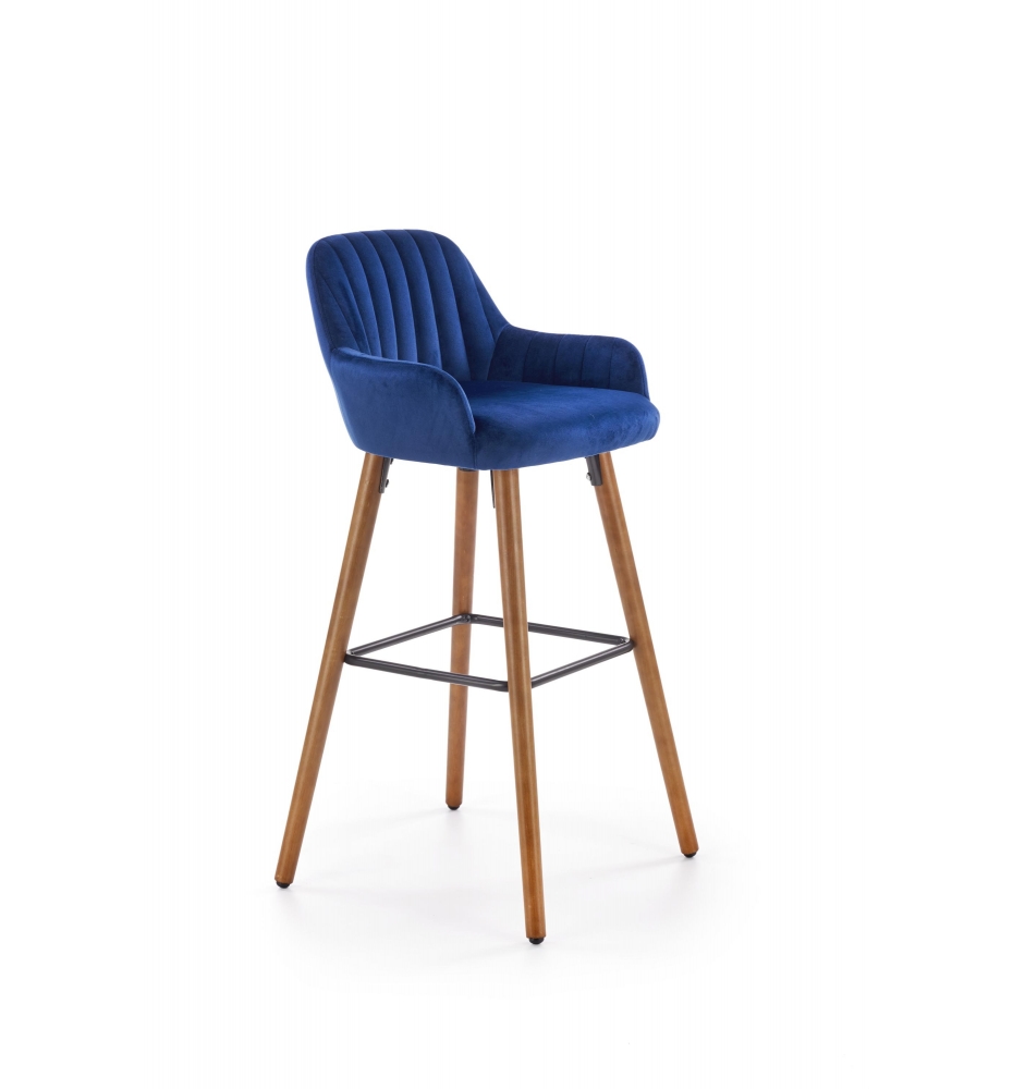 H93 bar stool, color: dark blue