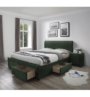 MODENA 3 bed with drawers, color: dark grey