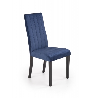DIEGO 2 chair, color: quilted velvet Stripes - MONOLITH 77