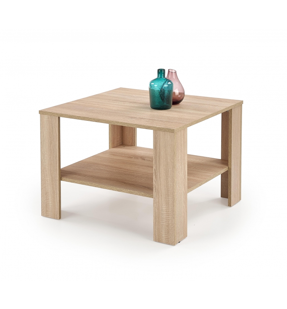 KWADRO SQAURE c. table, color: sonoma oak