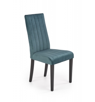 DIEGO 2 chair, color: quilted velvet Stripes - MONOLITH 37