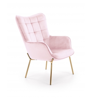 CASTEL 2 l. chair, color: light pink