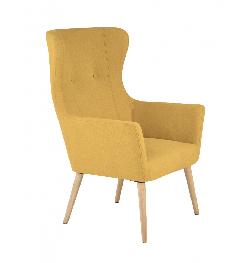 COTTO leisure chair, color: mustard