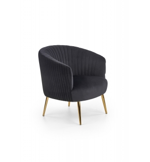 CRWON l. chair, color: black
