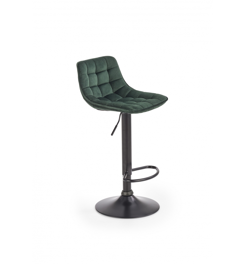 H95 bar stool, color: dark green