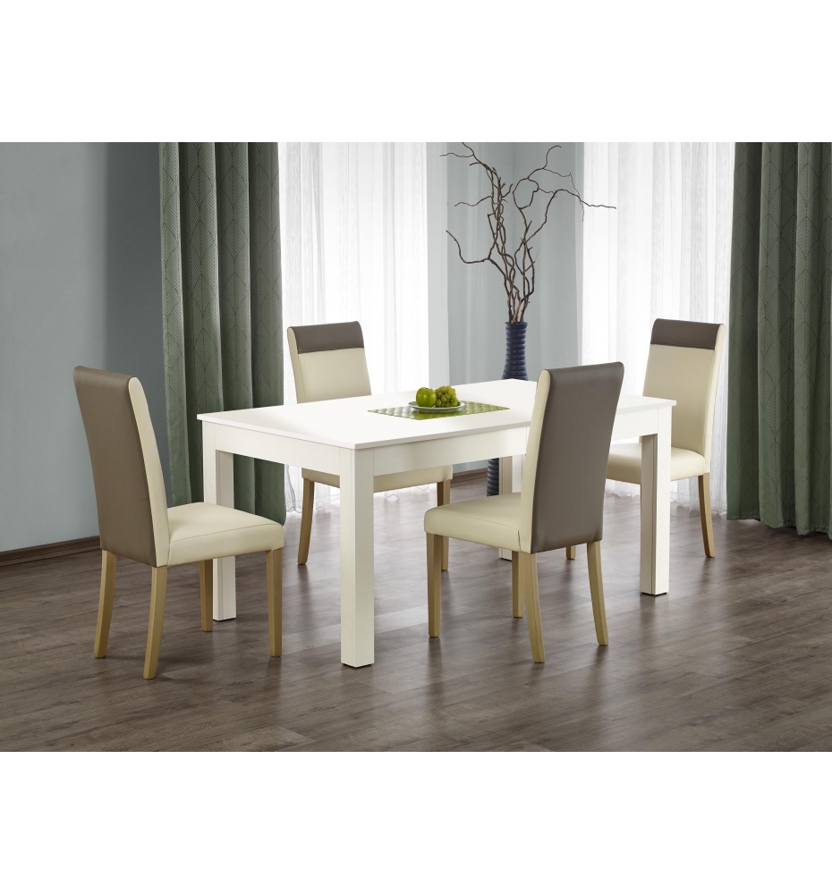 SEWERYN 160/300 cm extension table color: white