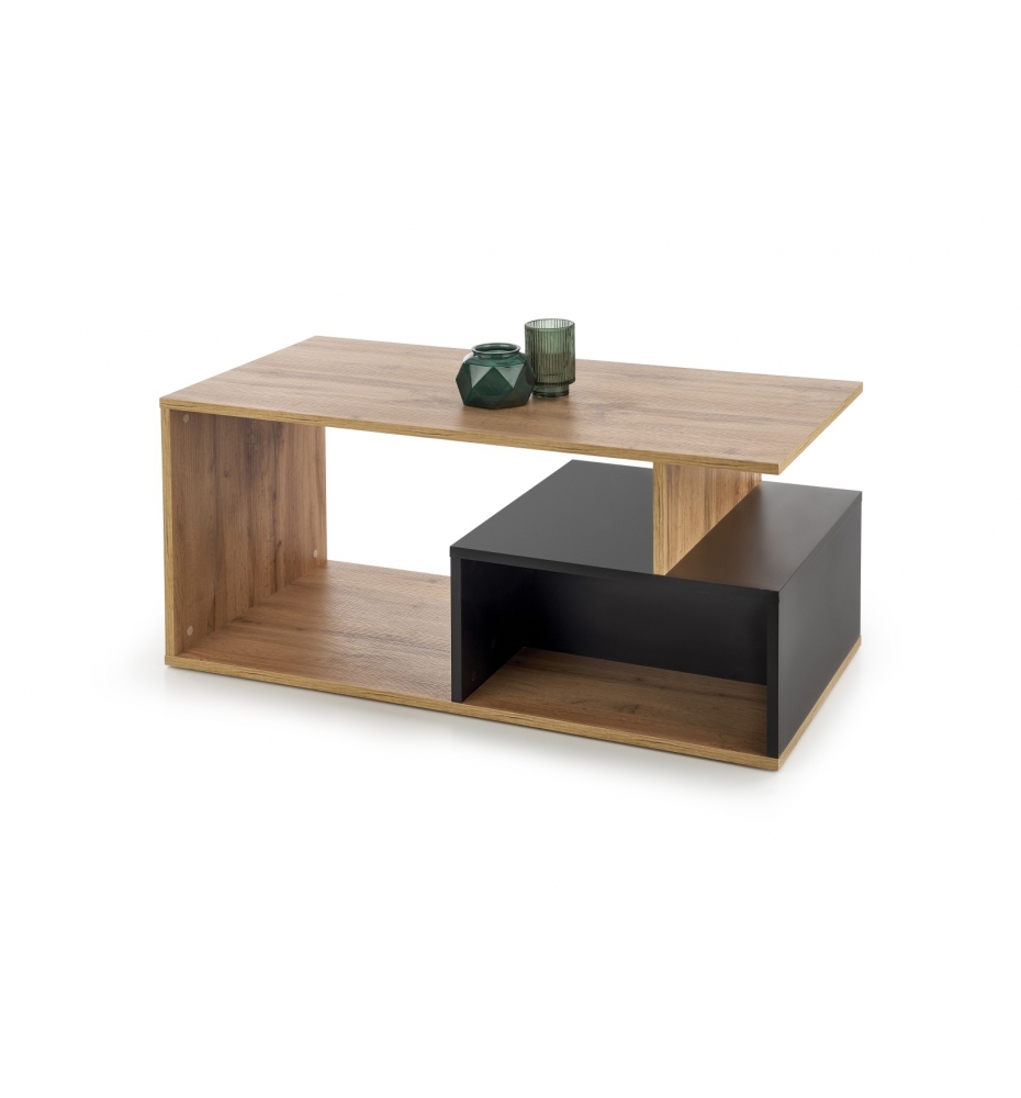 COMBO c. table, color: wotan oak/black