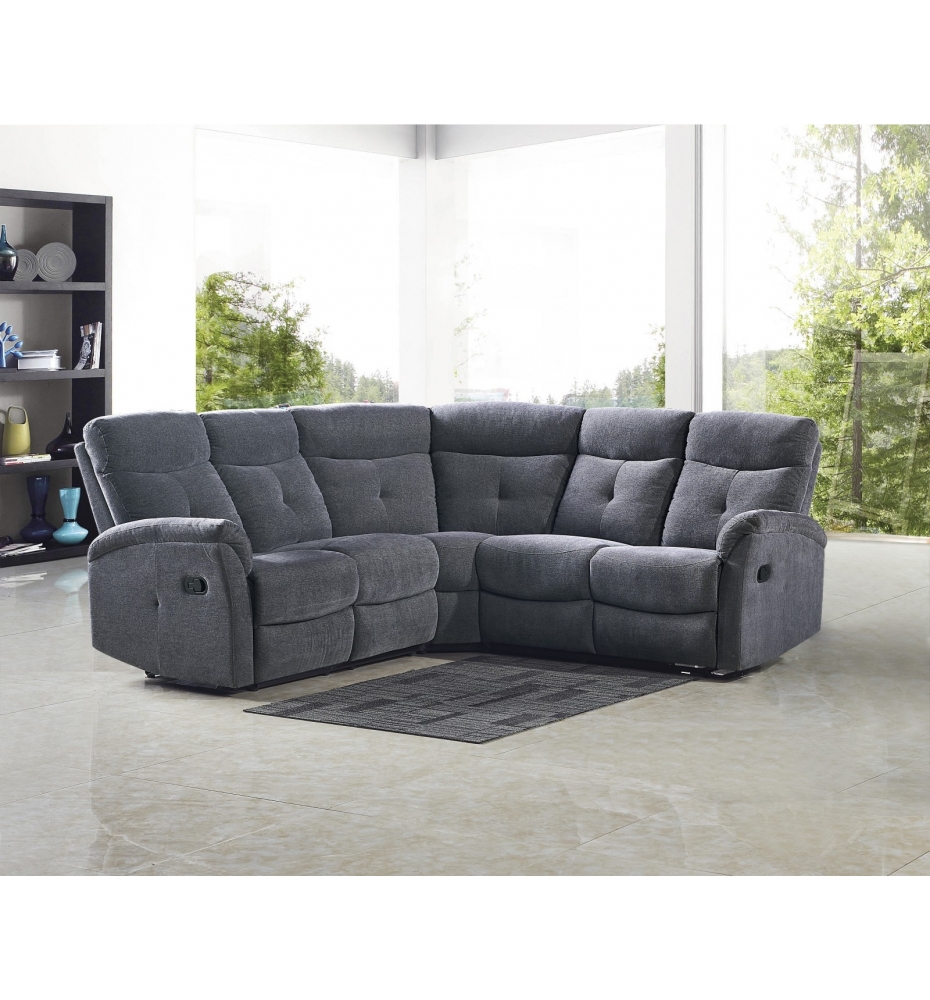 LAHTI corner sofa color: dark grey