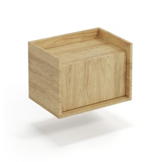 MOBIUS low cabinet 1D color: hikora oak