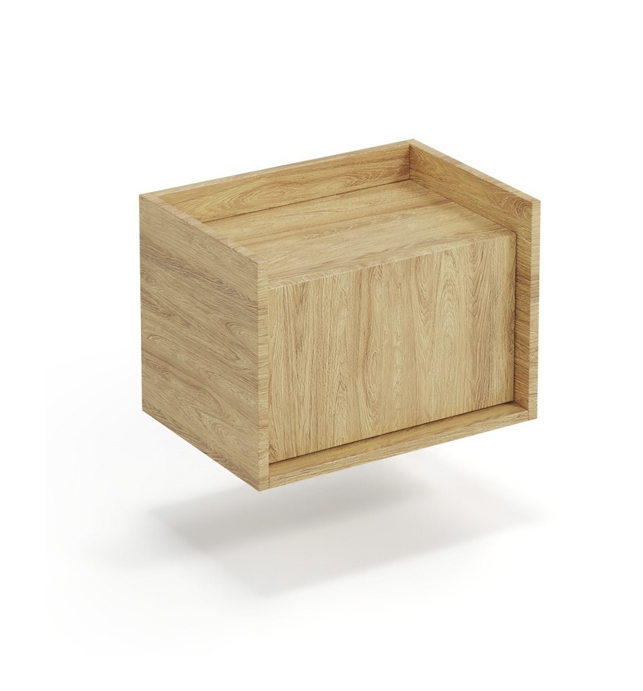 MOBIUS low cabinet 1D color: hikora oak
