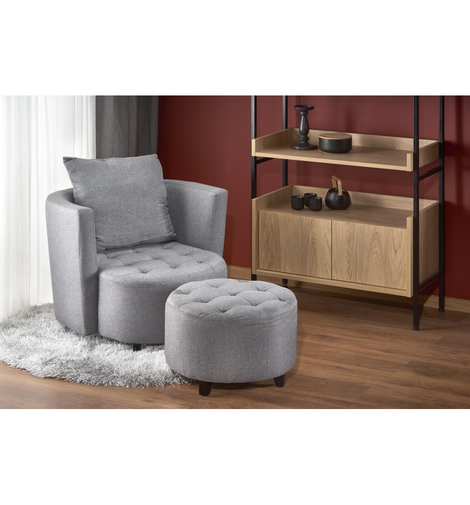 HAMPTON chair color: grey