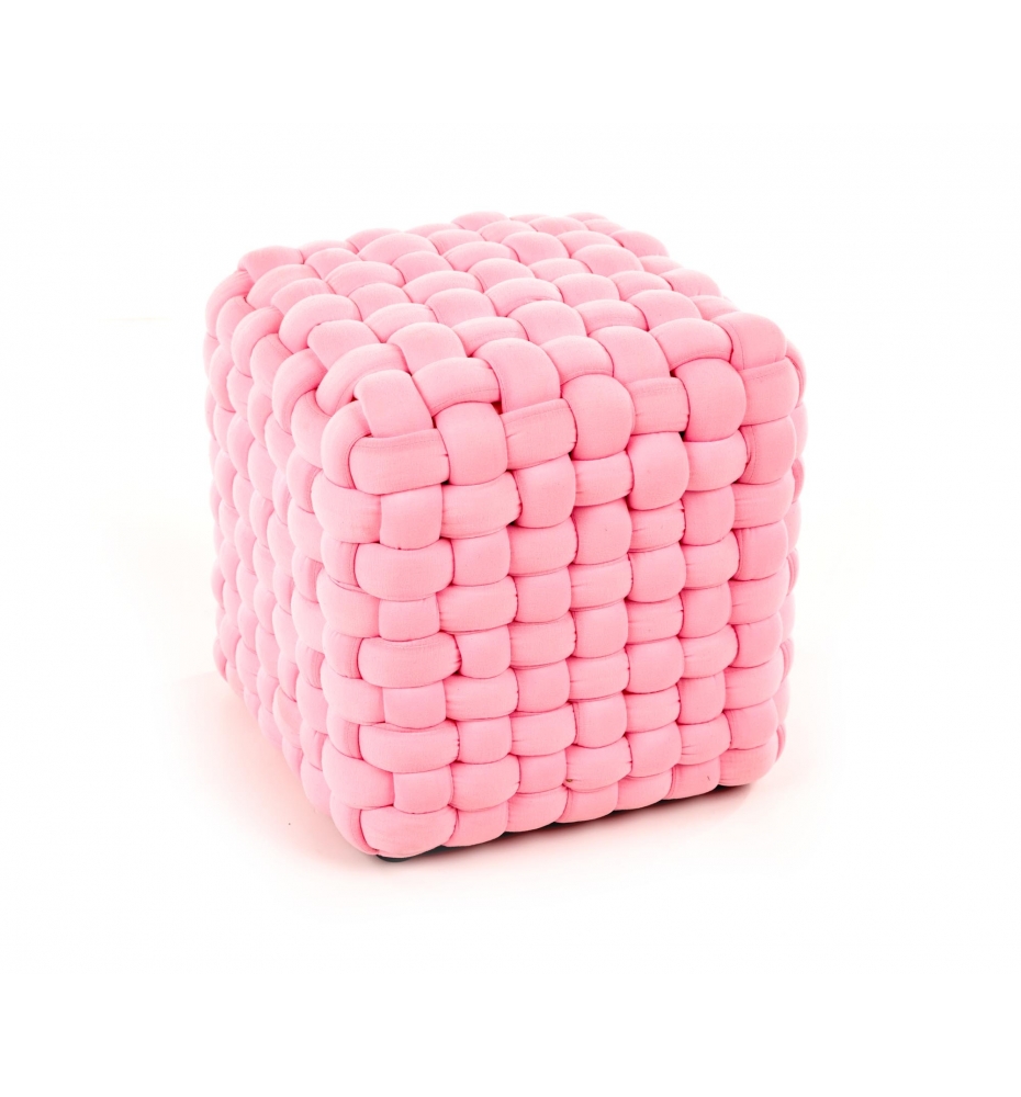 RUBIK pouffe color: light pink