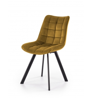 K332 chair, color: mustard