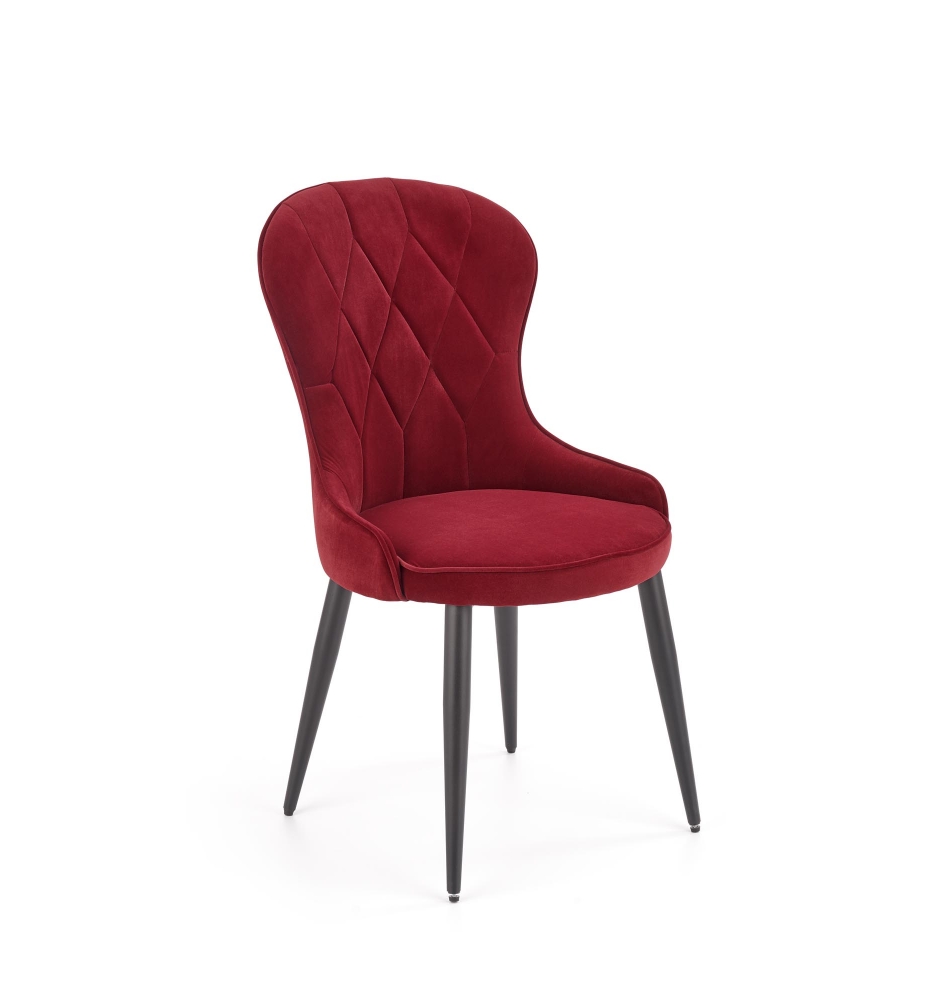 K366 chair, color: dark red