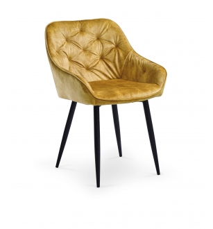 K418 chair, color: mustard