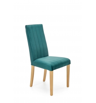 DIEGO 3 chair, color: quilted velvet Stripes - MONOLITH 37