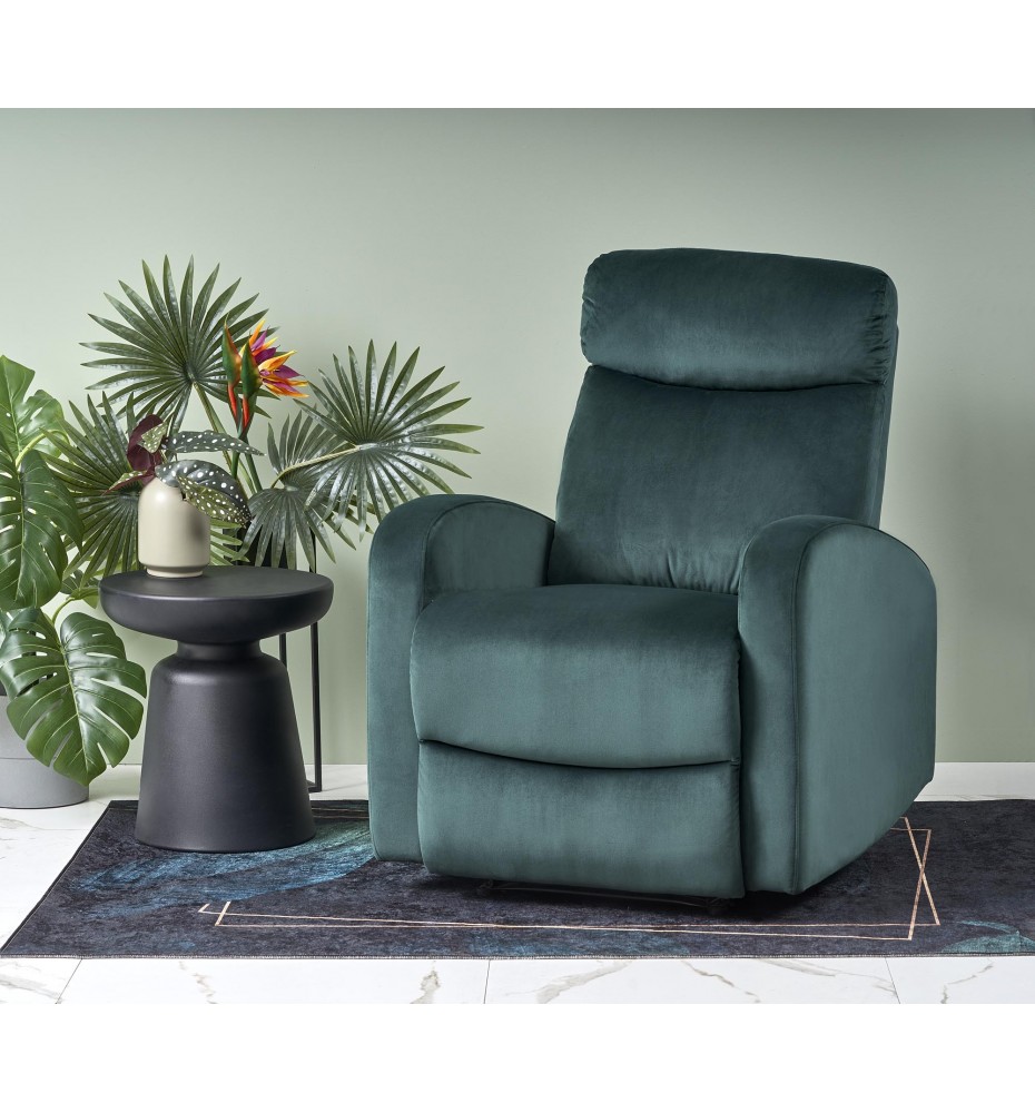 WONDER recliner, dark green