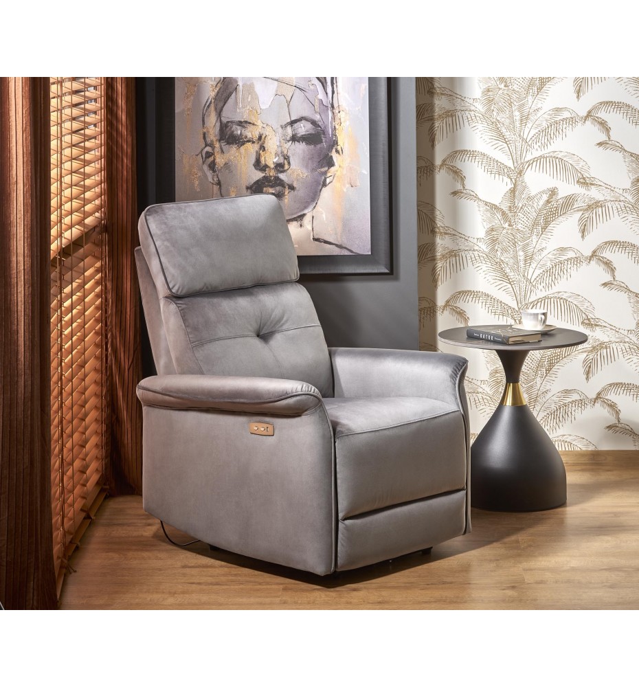 SEMIR leisure chair, grey