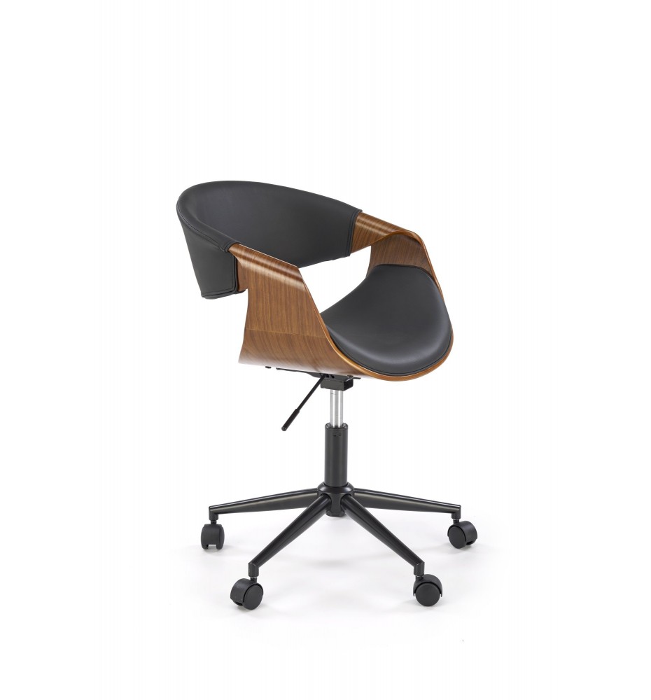 BILBO office chair, black / walnut