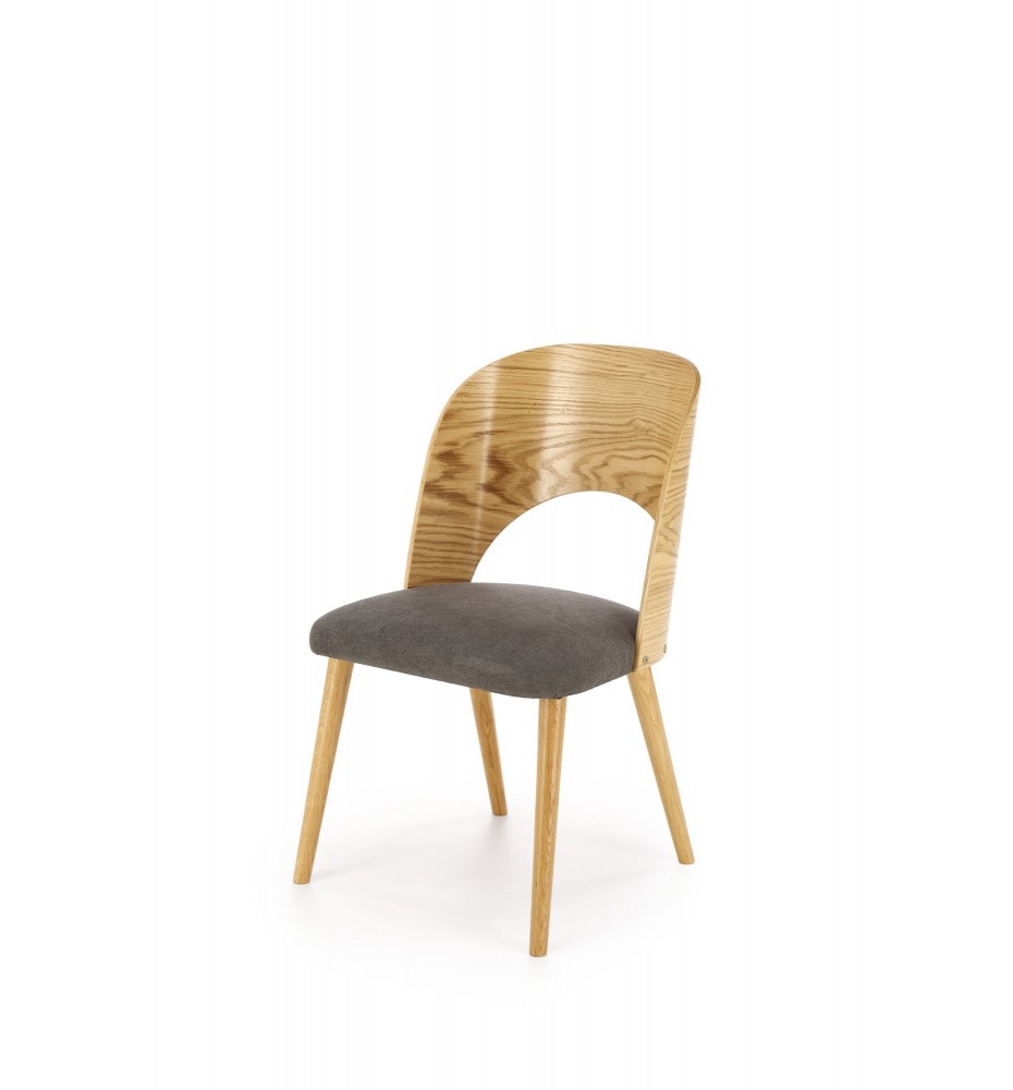 CADIZ chair, natural / grey