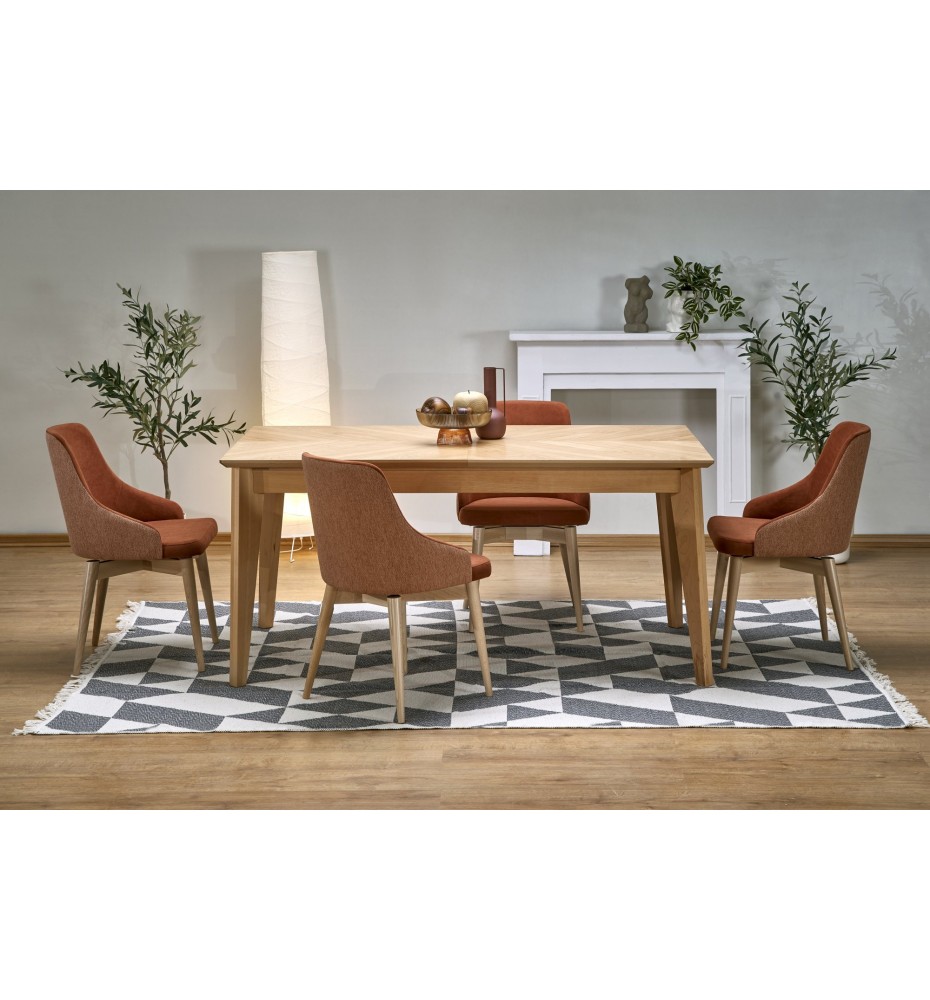 EDMONDO table natural oak