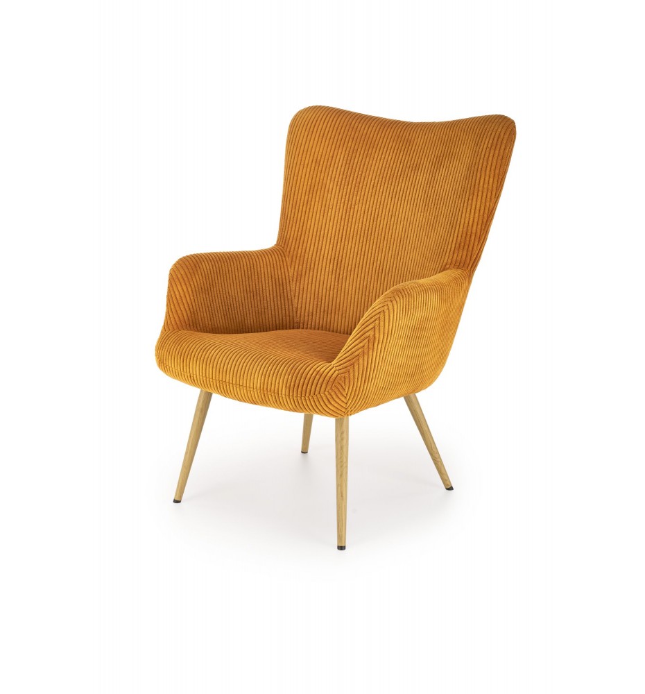 AMARO leisure chair, mustard