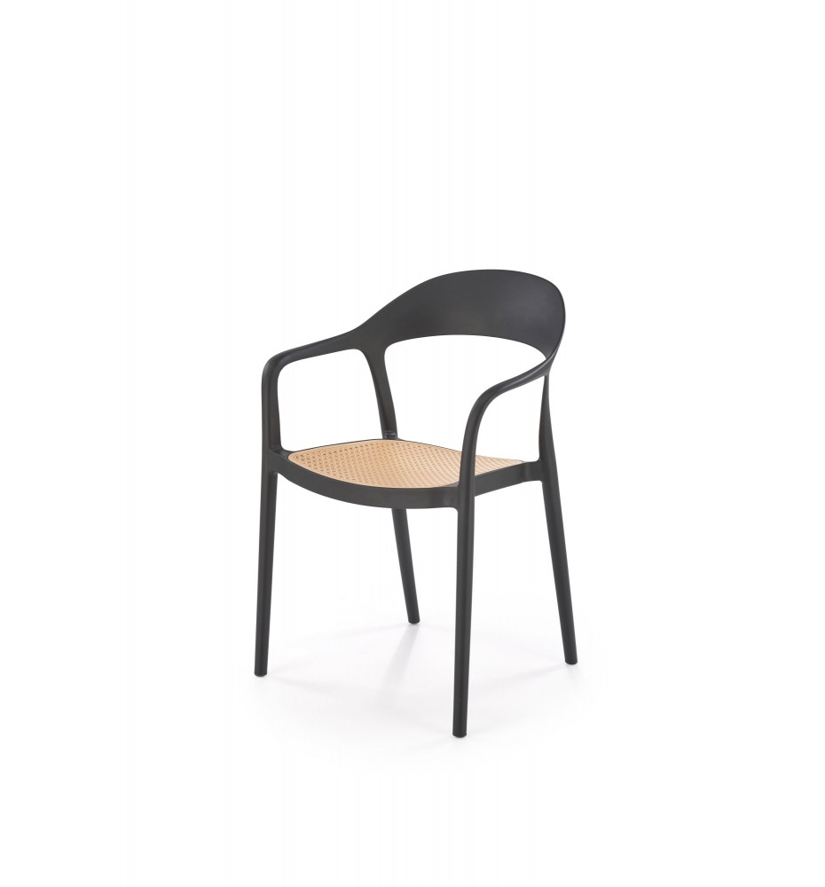 K530 chair black / natural