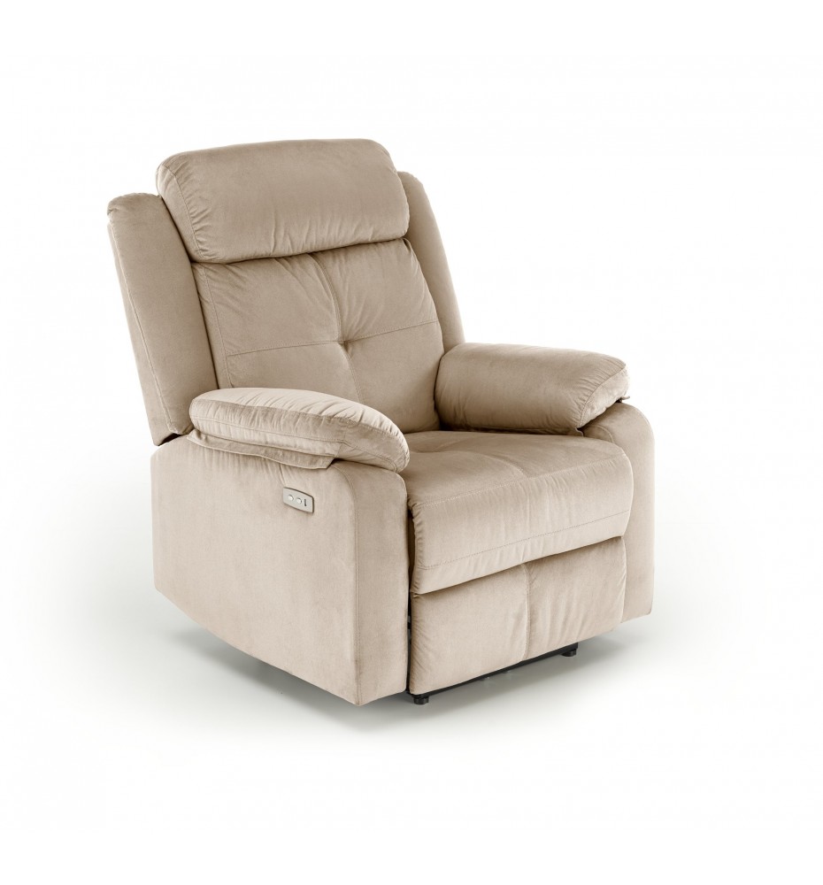 LORIS recliner, color: beige
