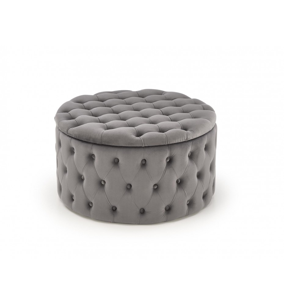 NUNEZ pouffe color: grey