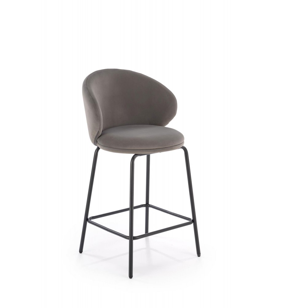 H121 bar stool, grey