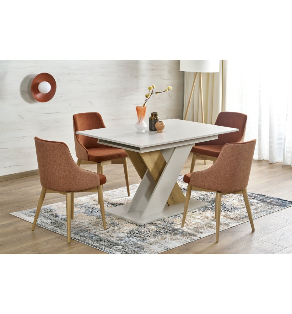 XARELTO extension table, cashmere / cremona oak