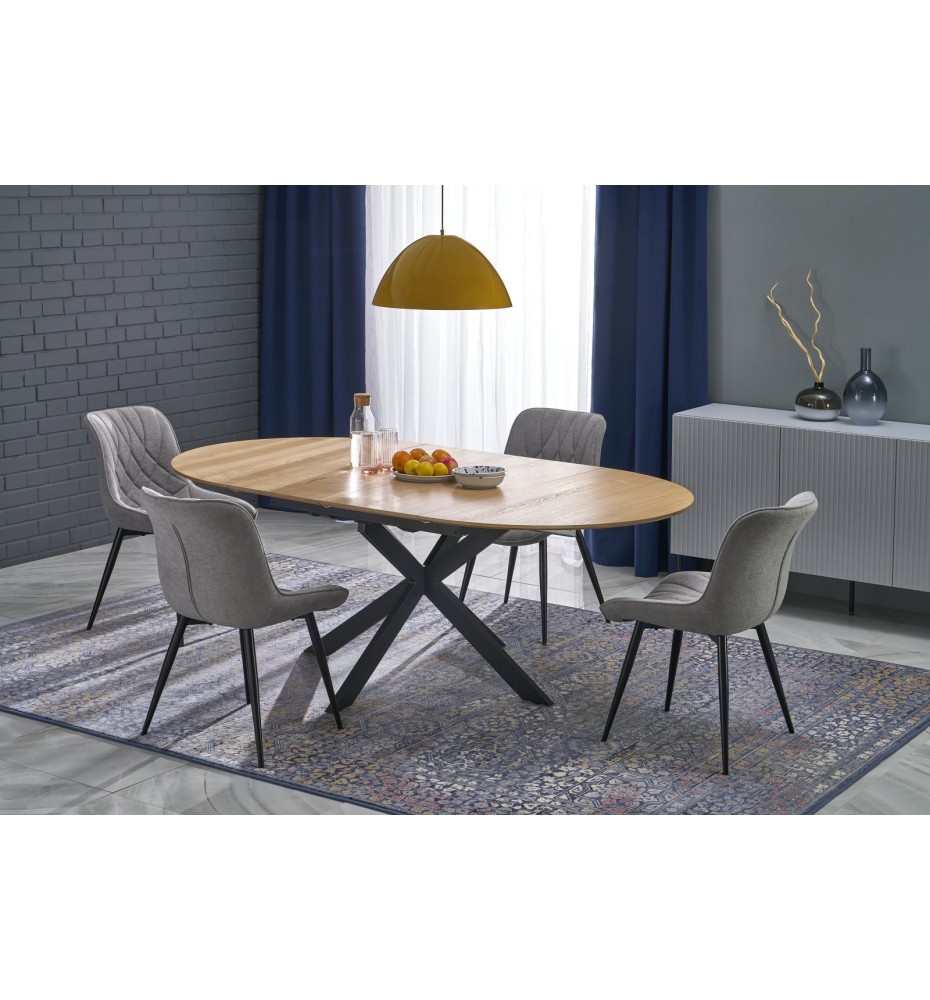 ACORD extension table, natural / black