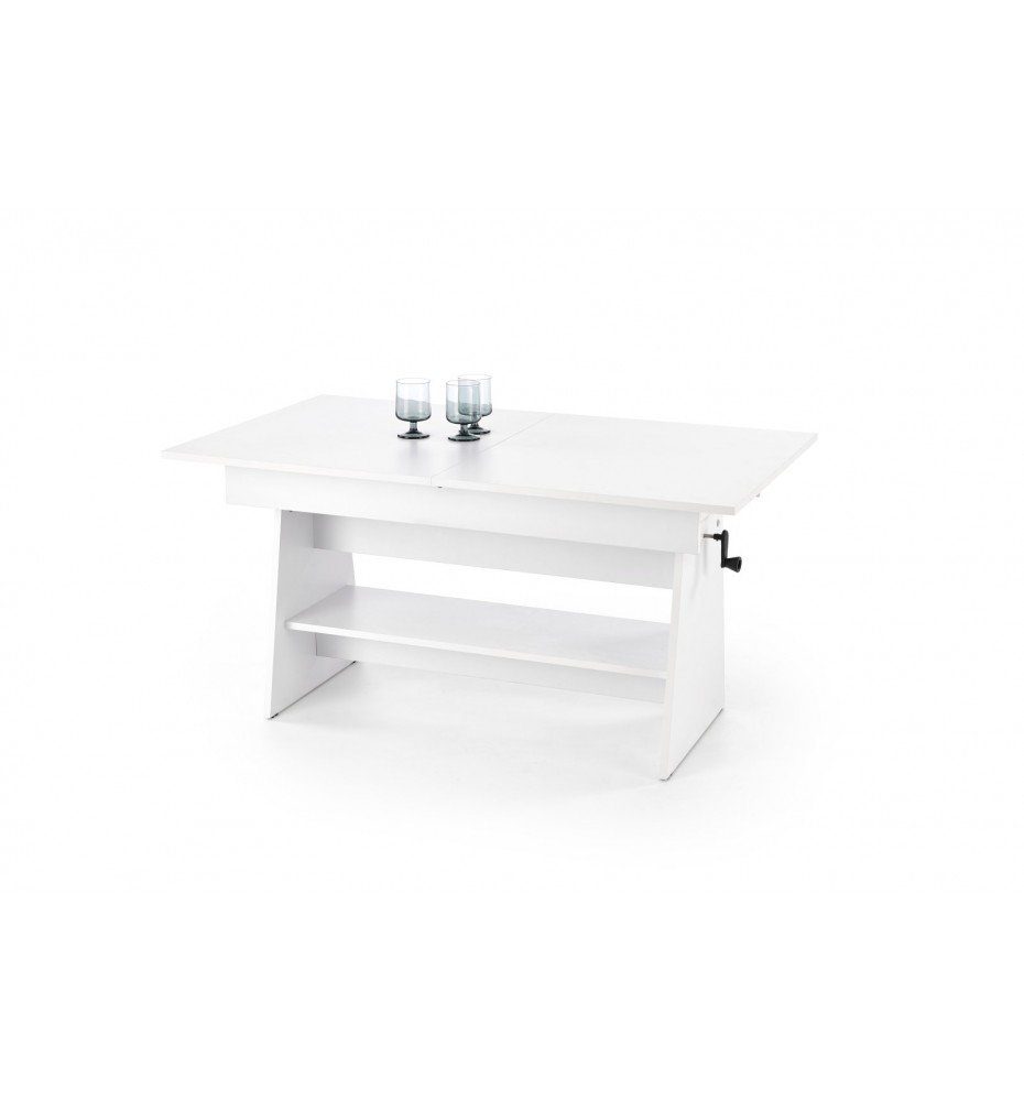 ERIKA lifting coffee table, color: white