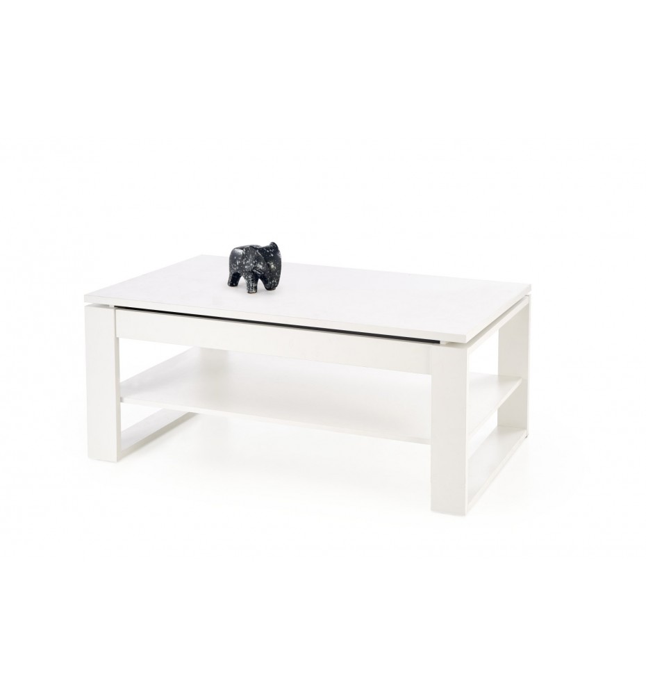 BETTY lifting top coffee table, color: white