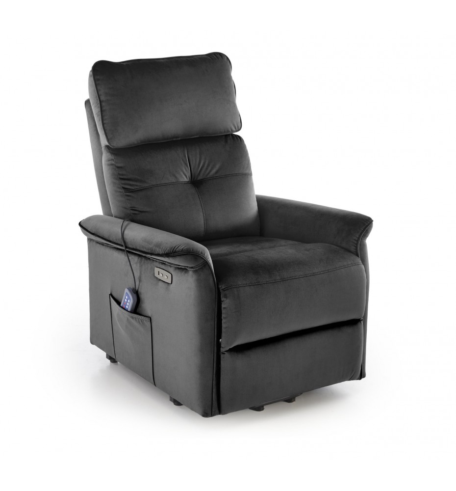 SEMIR 2 leisure chair, black