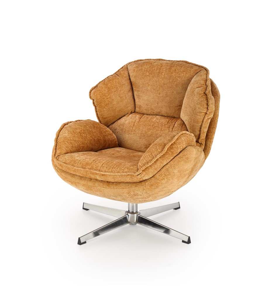GUIDO leisure chair, mustard