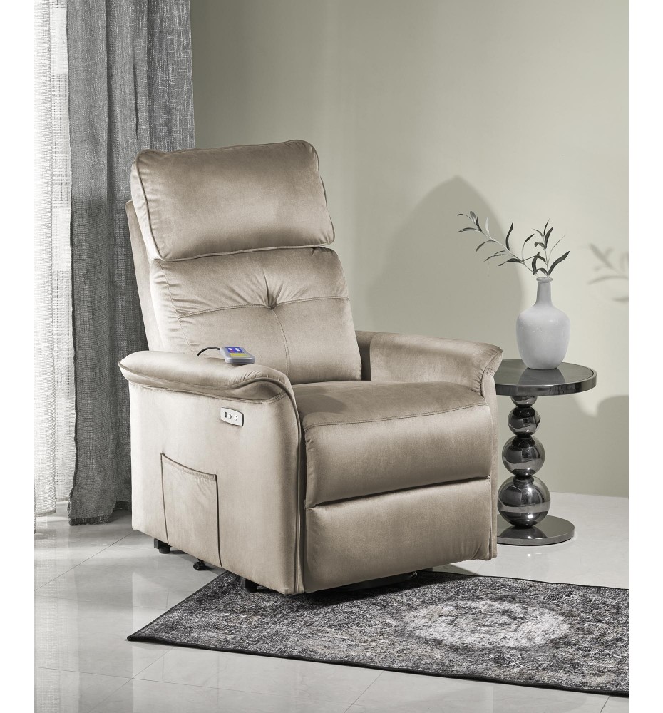 SEMIR 2 leisure chair, beige