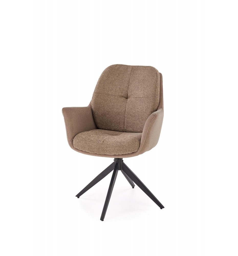 K591 swivel chair, brown