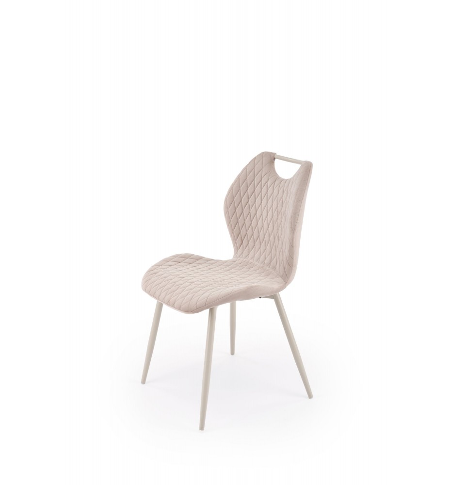 K569_CS chair, cashmere / light beige