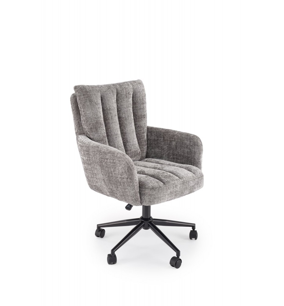 MISHEL swivel armchair, grey