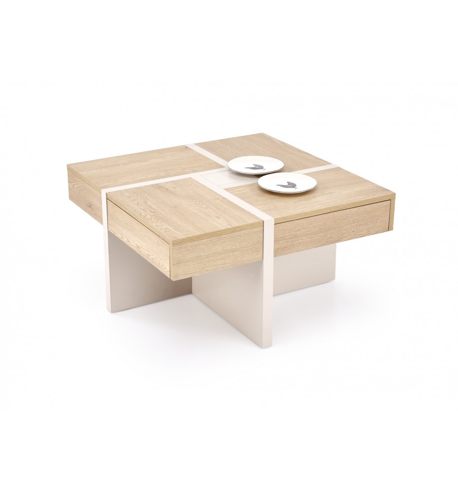 SEVILLA S, c.table, cremona oak / cashmere