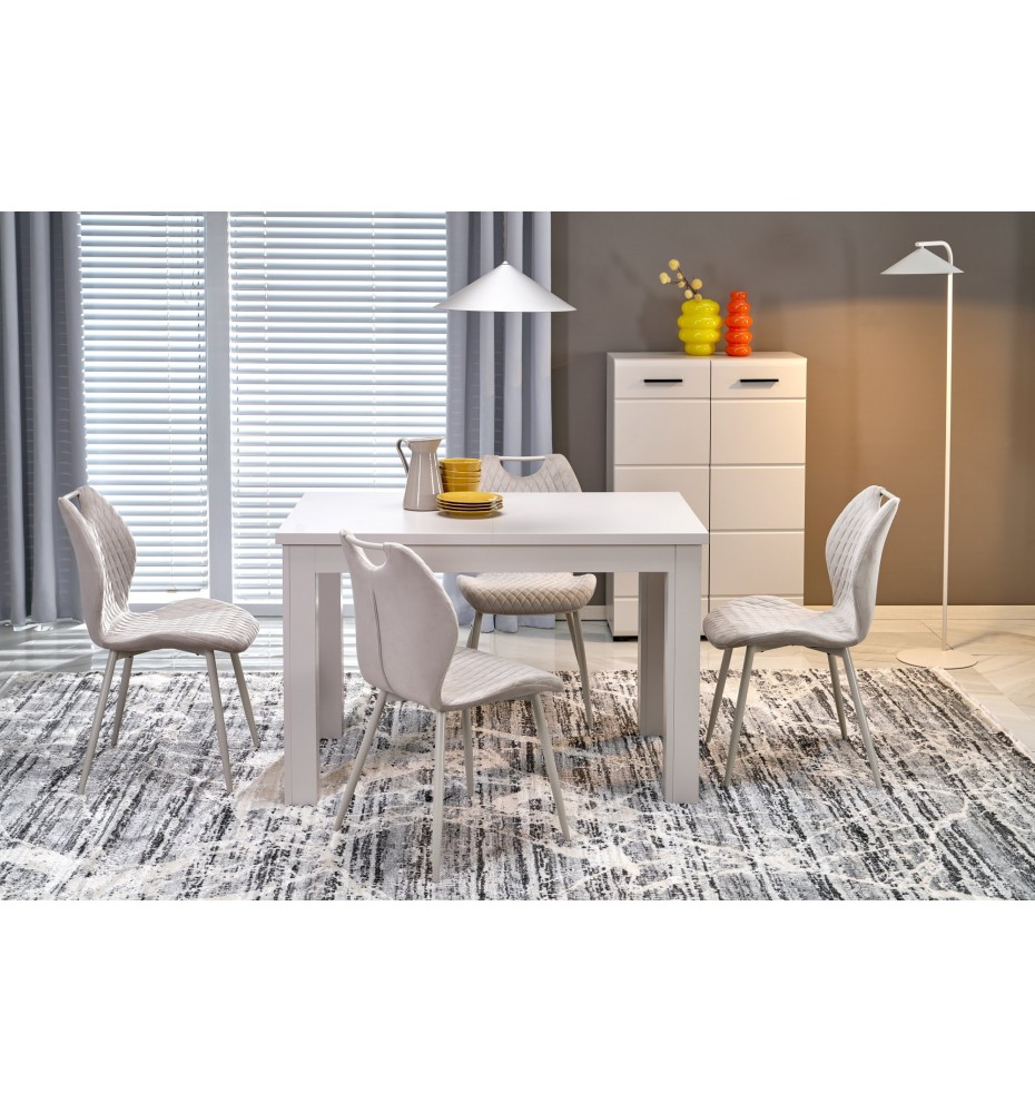 GIZMO extension table cashmere / cashmere