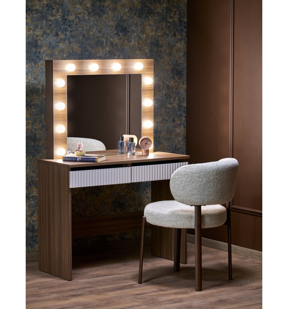 HOLLYWOOD 2 color: cashmere / walnut