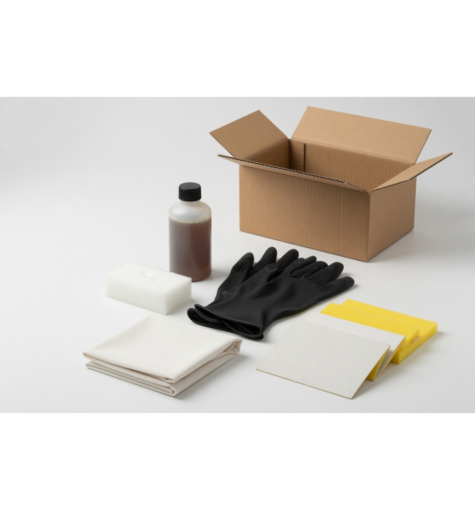 Wooden countertop oiling kit